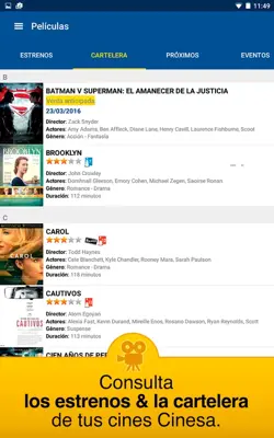 Cinesa App android App screenshot 15