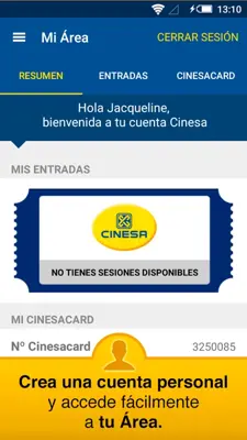 Cinesa App android App screenshot 20