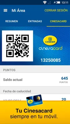 Cinesa App android App screenshot 21