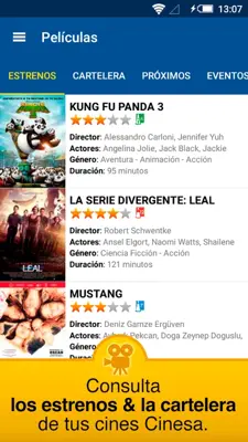 Cinesa App android App screenshot 22